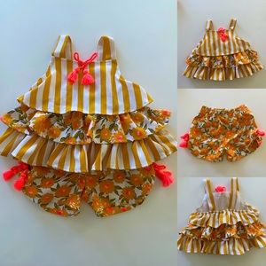 Ruffles and more ruffles!! Super cute girl set!!